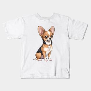 Cute and funny Chihuahua Dog Kids T-Shirt